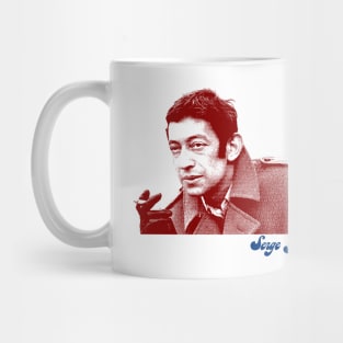 Serge Gainsbourg / Francophile Fan Art Design Mug